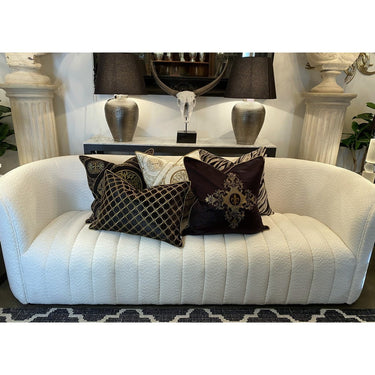 Snugg+Co Cushion Cover - Hand Embroided at online8 furniture store Auckland