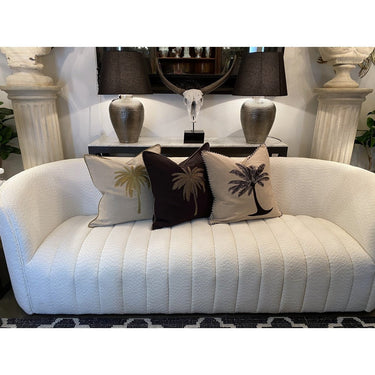 Snugg+Co Cushion Cover - Natural/Black at online8 furniture store Auckland