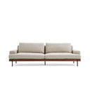 Soho 3 Seater Feather Foam Sofa - Natural at online8 furniture store Auckland