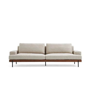 Soho 3 Seater Feather Foam Sofa - Natural at online8 furniture store Auckland