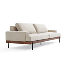 Soho 3 Seater Feather Foam Sofa - Natural at online8 furniture store Auckland