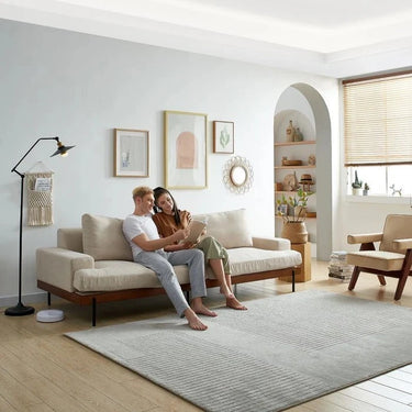 Soho 4 Seater Feather Foam Sofa - Natural at online8 furniture store Auckland