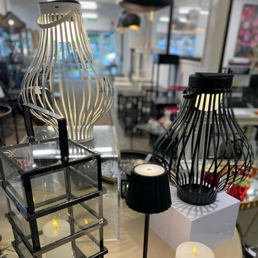 Solar Lantern 40cm at online8 furniture store Auckland