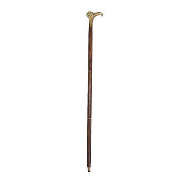 Solid Brass Lion Head Handle Walking Stick at online8 furniture store Auckland