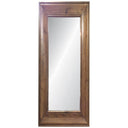 Solid Oak Floor Mirror - Natural at online8 furniture store Auckland