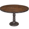 Solid Teak Round Dining Table - 1200 at online8 furniture store Auckland
