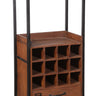Solid Teak Wine Rack at online8 furniture store Auckland