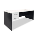 Sonic Straight Desk with Drawers at online8 furniture store Auckland