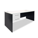 Sonic Straight Desk with Drawers at online8 furniture store Auckland