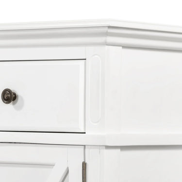 Sorrento 4 Door Hamptons Buffet Table - 1880mm at Online8 Furniture Auckland NZ
