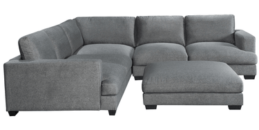 Sorrento Deep Seat Corner Sofa with Ottoman at online8 furniture store Auckland