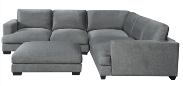 Sorrento Deep Seat Corner Sofa with Ottoman at online8 furniture store Auckland