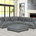 Sorrento Deep Seat Corner Sofa with Ottoman at online8 furniture store Auckland
