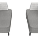 Soundbox Large Sofa x2 - Light Grey/Dark Grey at online8 furniture store Auckland