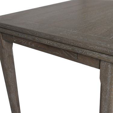 Southbank Double Extension Dining Table - Dark Oak at online8 furniture store Auckland