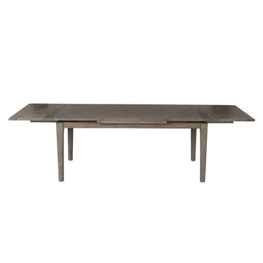 Southbank Double Extension Dining Table - Dark Oak at online8 furniture store Auckland