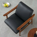 Spencer Mid-Century Armchair Black at online8 furniture store Auckland