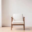 Spencer Mid-Century Chair - Sand at online8 furniture store Auckland