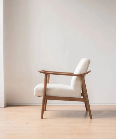 Spencer Mid-Century Chair - Sand at online8 furniture store Auckland