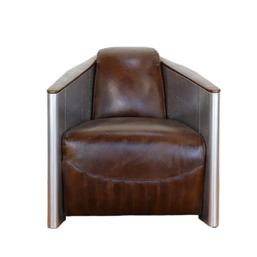 Spitfire Leather Armchair at online8 furniture store Auckland