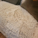 St Moritz Faux Fur Armchair - Beige at online8 furniture store Auckland