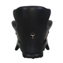 Stallion Leather Armchair - Belon Black at Online8 Furniture Auckland NZ