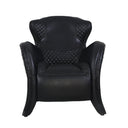 Stallion Leather Armchair - Belon Black at Online8 Furniture Auckland NZ