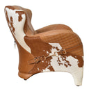 Stallion Vintage Leather Saddle Armchair at online8 furniture store Auckland