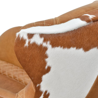 Stallion Vintage Leather Saddle Armchair at online8 furniture store Auckland