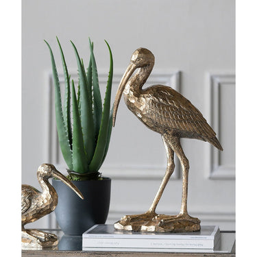 Standing Crane Figurine at online8 furniture store Auckland
