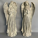 Stone Look Angels Statues Set/2 at online8 furniture store Auckland