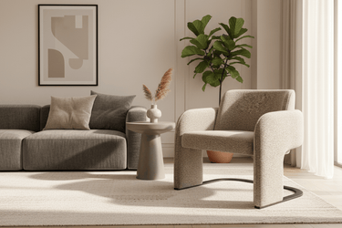 Stoney Cantilever Armchair at online8 furniture store Auckland