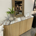 Straw Sideboard - Natural at online8 furniture store Auckland
