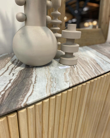 Straw Sideboard - Natural at online8 furniture store Auckland