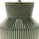 Sunny Ceramic Lamp W/ Jute Shade -Olive at Online8 Furniture Auckland NZ
