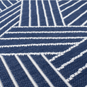Sunset Indoor/Outdoor Weave Navy Rug at online8 furniture store Auckland