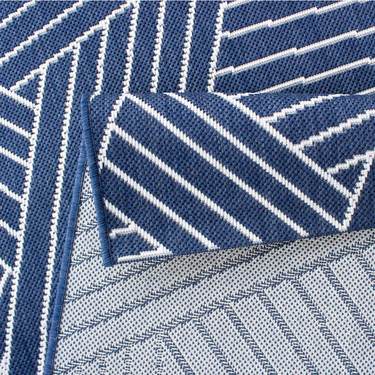 Sunset Indoor/Outdoor Weave Navy Rug at online8 furniture store Auckland