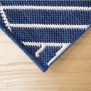 Sunset Indoor/Outdoor Weave Navy Rug at online8 furniture store Auckland