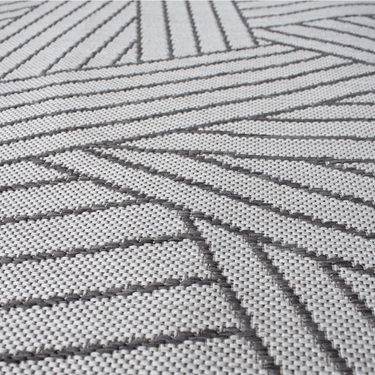 Sunset Indoor/Outdoor Weave Soft Grey Rug at online8 furniture store Auckland
