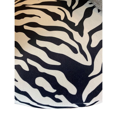 Swivel Armchair - Zebra Print at online8 furniture store Auckland