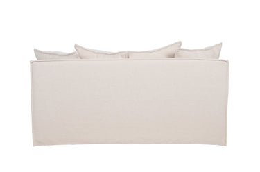 Sydney Slip Cover 2 Seater Sofa - Almond at online8 furniture store Auckland