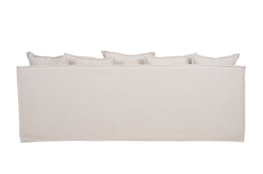 Sydney Slip Cover 3 Seater Sofa - Almond at online8 furniture store Auckland