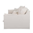 Sydney Slip Cover 3 Seater Sofa - Almond at online8 furniture store Auckland