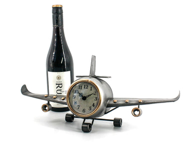 Table Clock: Aeroplane at online8 furniture store Auckland