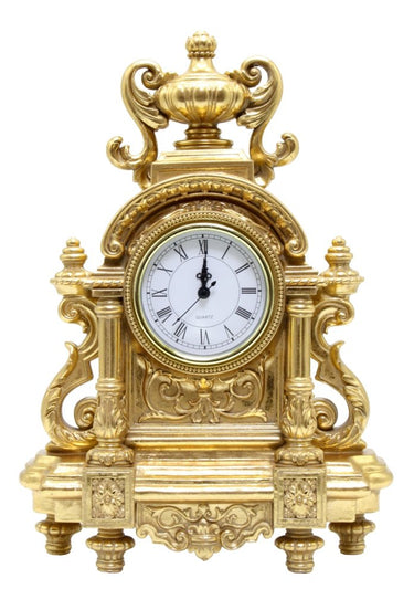 Table Clock - Grand Gold at online8 furniture store Auckland