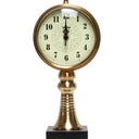 Table Clock - Mantel - Gold at online8 furniture store Auckland