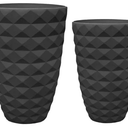 Tall Dimond Resin Planter at online8 furniture store Auckland