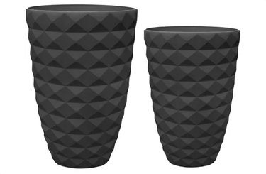 Tall Dimond Resin Planter at online8 furniture store Auckland