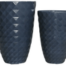 Tall Dimond Resin Planters at online8 furniture store Auckland