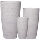 Tall Rustic Spiral Resin Planter at online8 furniture store Auckland